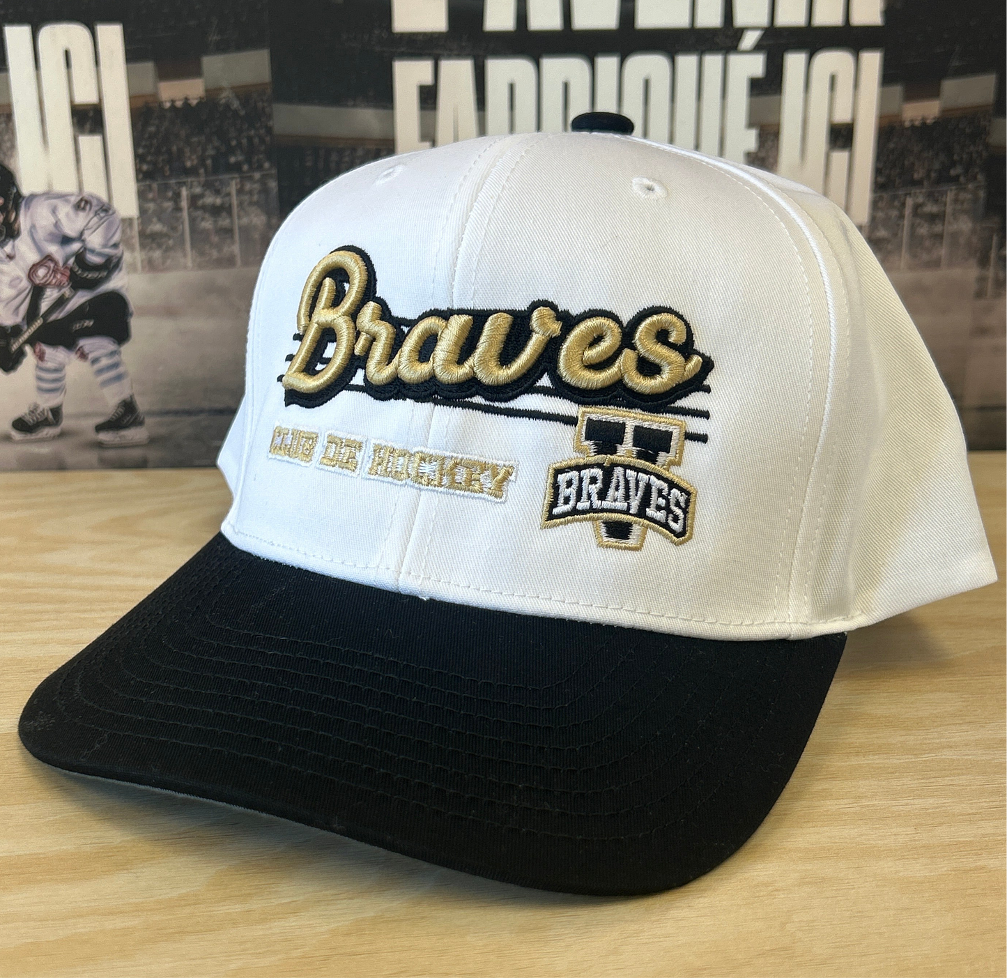 Casquette brodé 322 - Braves Valleyfield