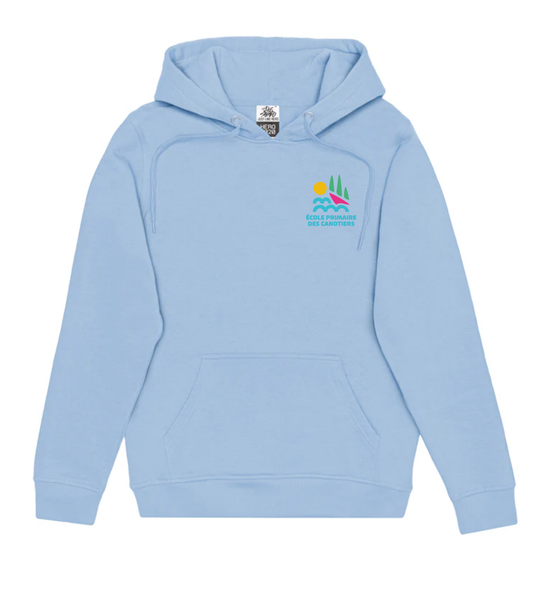 Hoodie Hero Adulte- Logo Ecole des Canotiers