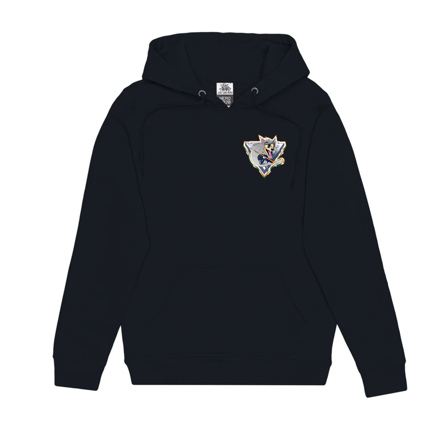 Hoodie Hero Coeur Loups-Phoques