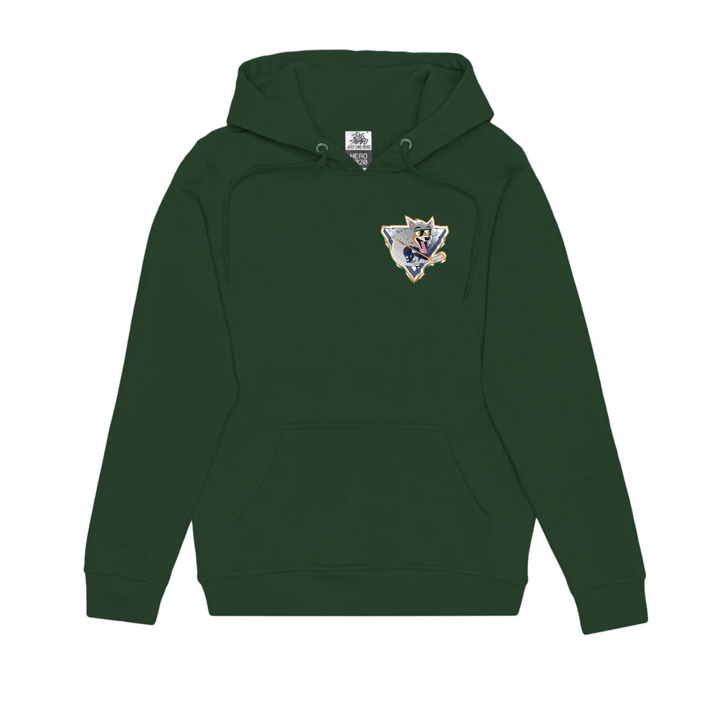 Hoodie Hero Coeur Loups-Phoques