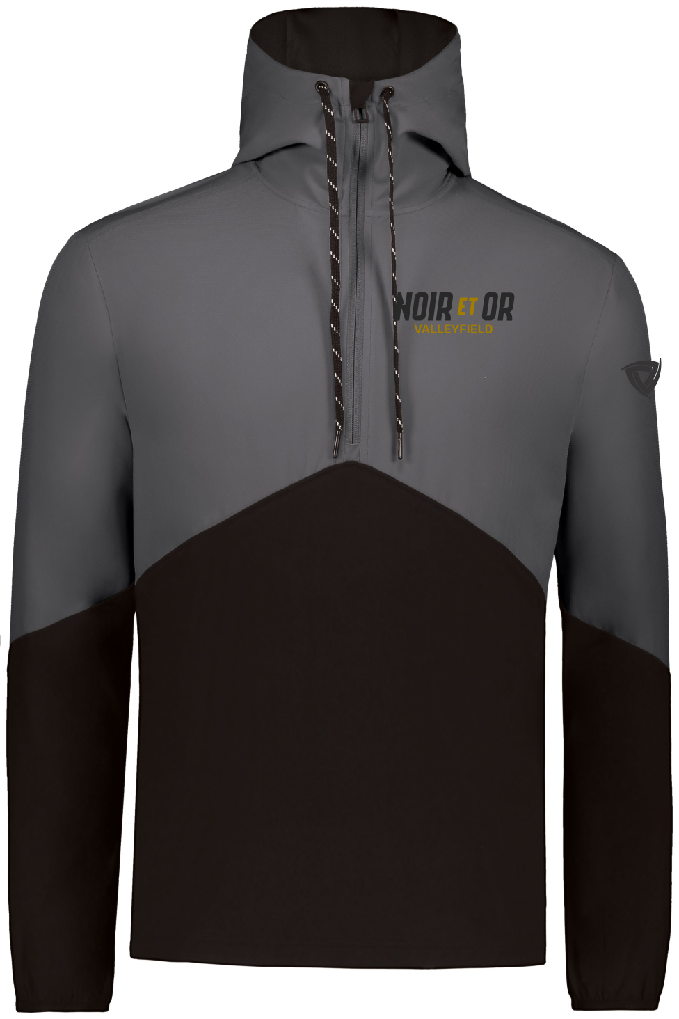 Hoodie Ultra Léger Legend - Noir et or- Cegep de Valleyfield