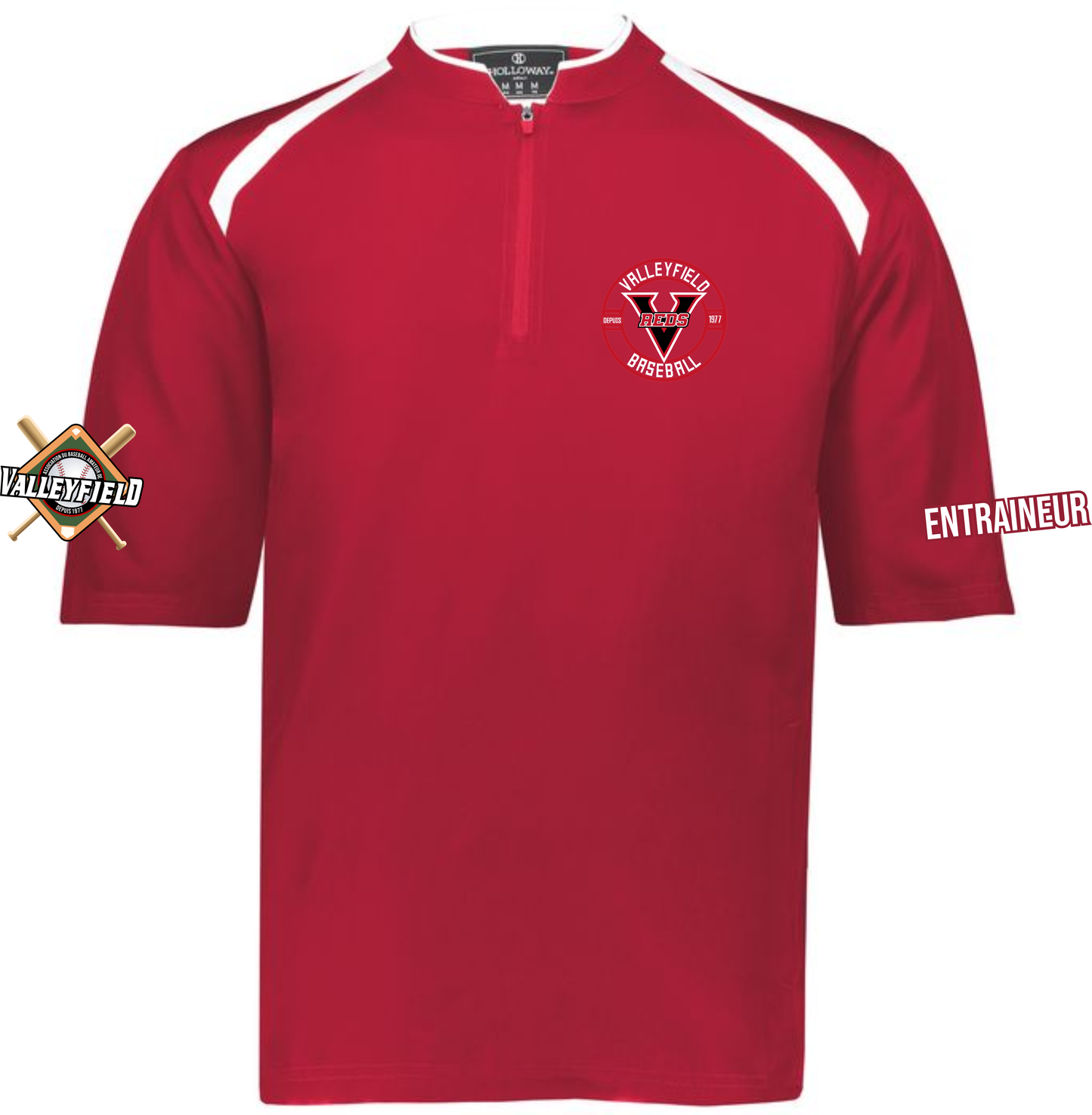 Pullover Entraineur Clubhouse-Baseball de Valleyfield (A.B.A.V)