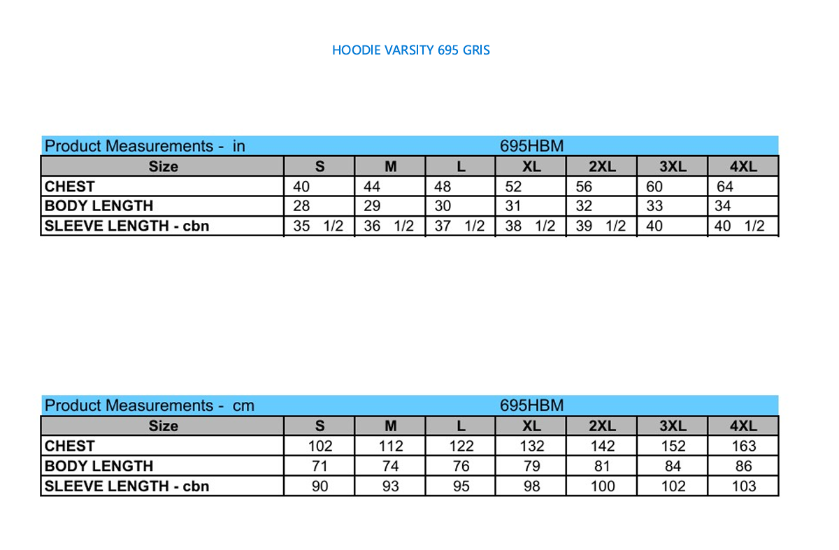 Hoodie Varsity - Cegep de Valleyfield