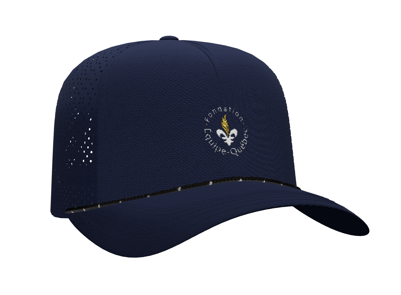 Casquette brodée p424 -Fondation équipe Quebec