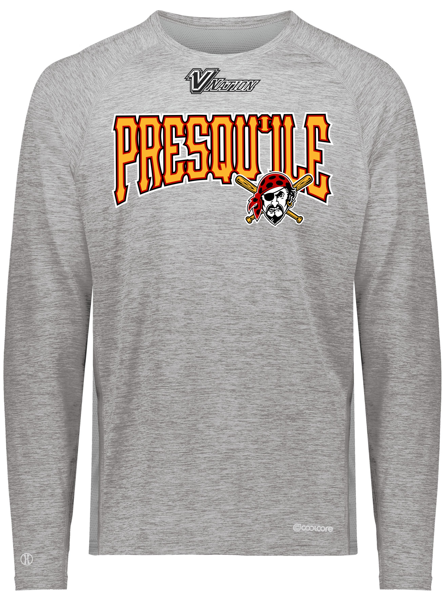 T-shirt Coolcore Manches longues - Pirates Presqu'île