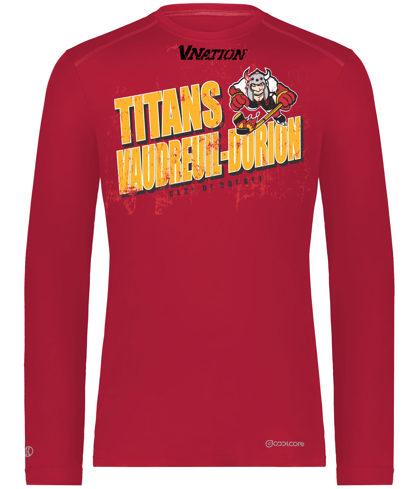 T-shirt Coolcore Manches LONGUES - TITANS AHMVD