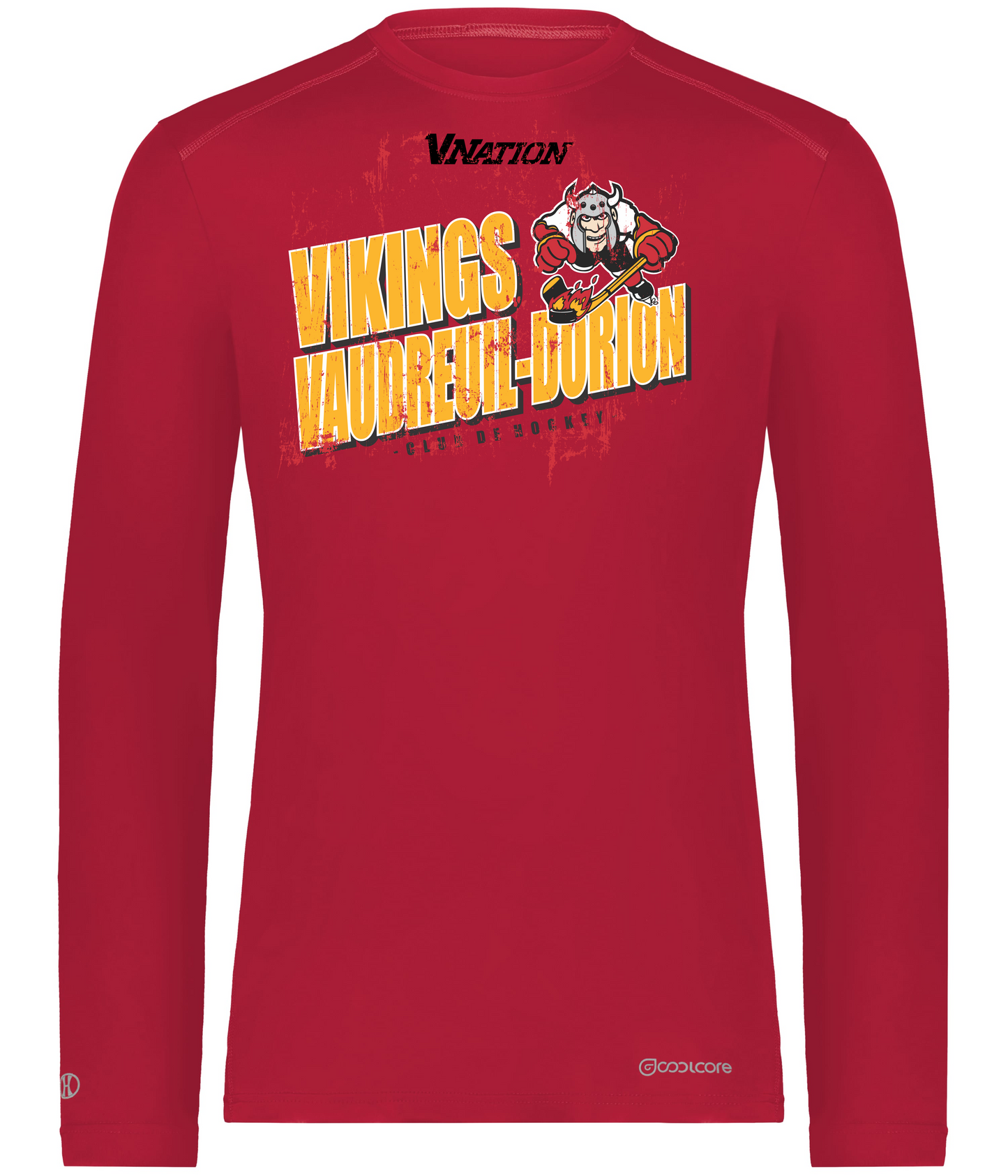 T-shirt Coolcore Manches LONGUES - VIKINGS AHMVD