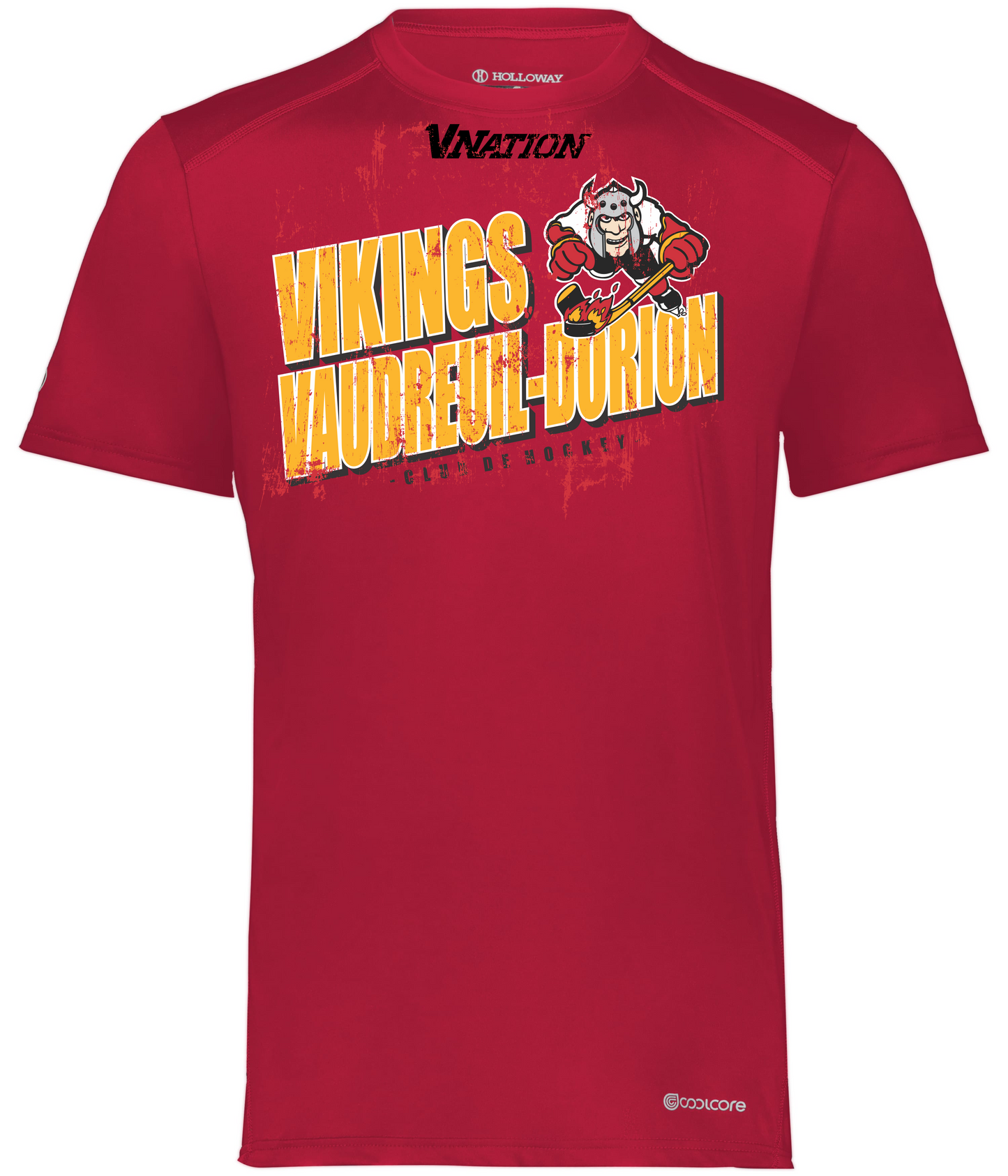T-shirt Coolcore Manches COURTES - VIKINGS AHMVD
