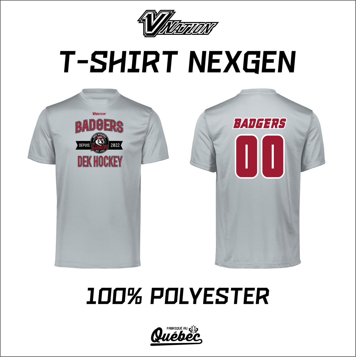 T-shirt Nexgen - Badgers