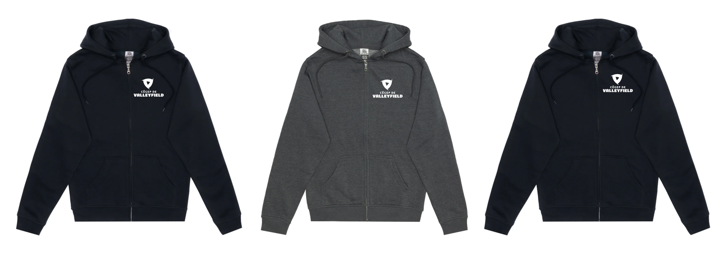 Hoodie Hero Zip de techniques-Cegep de Valleyfield