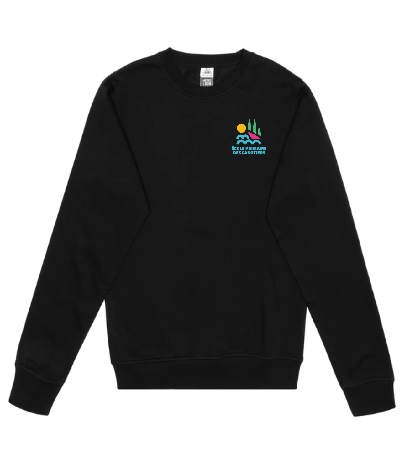 Crewneck Hero - Logo de l'école des Canotiers