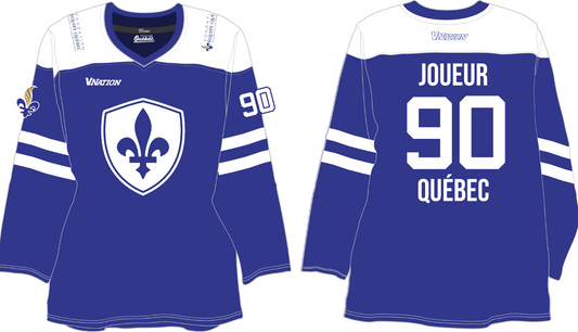 Chandail hockey - Fondation équipe Quebec