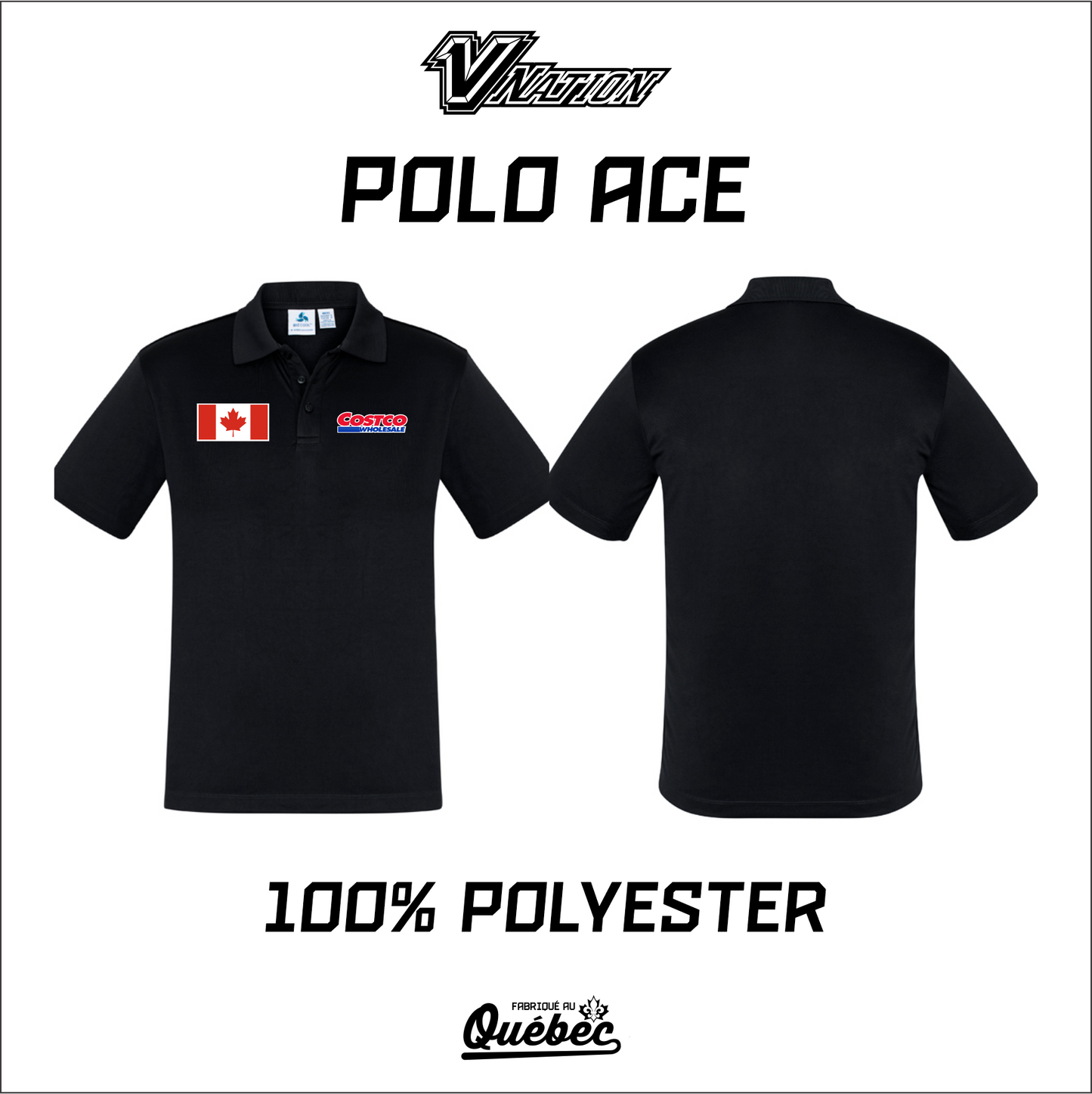 Polo Ace Homme - Costco -FIFA