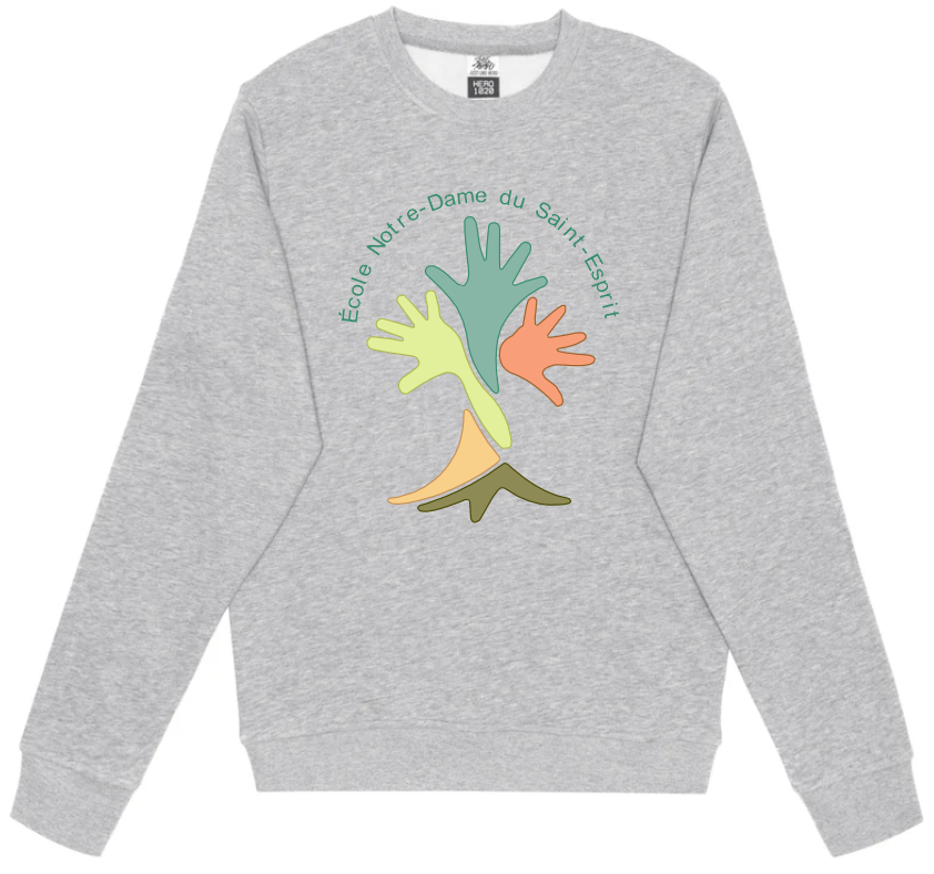 Crewneck Hero -École Notre-Dame-du-Saint-Esprit