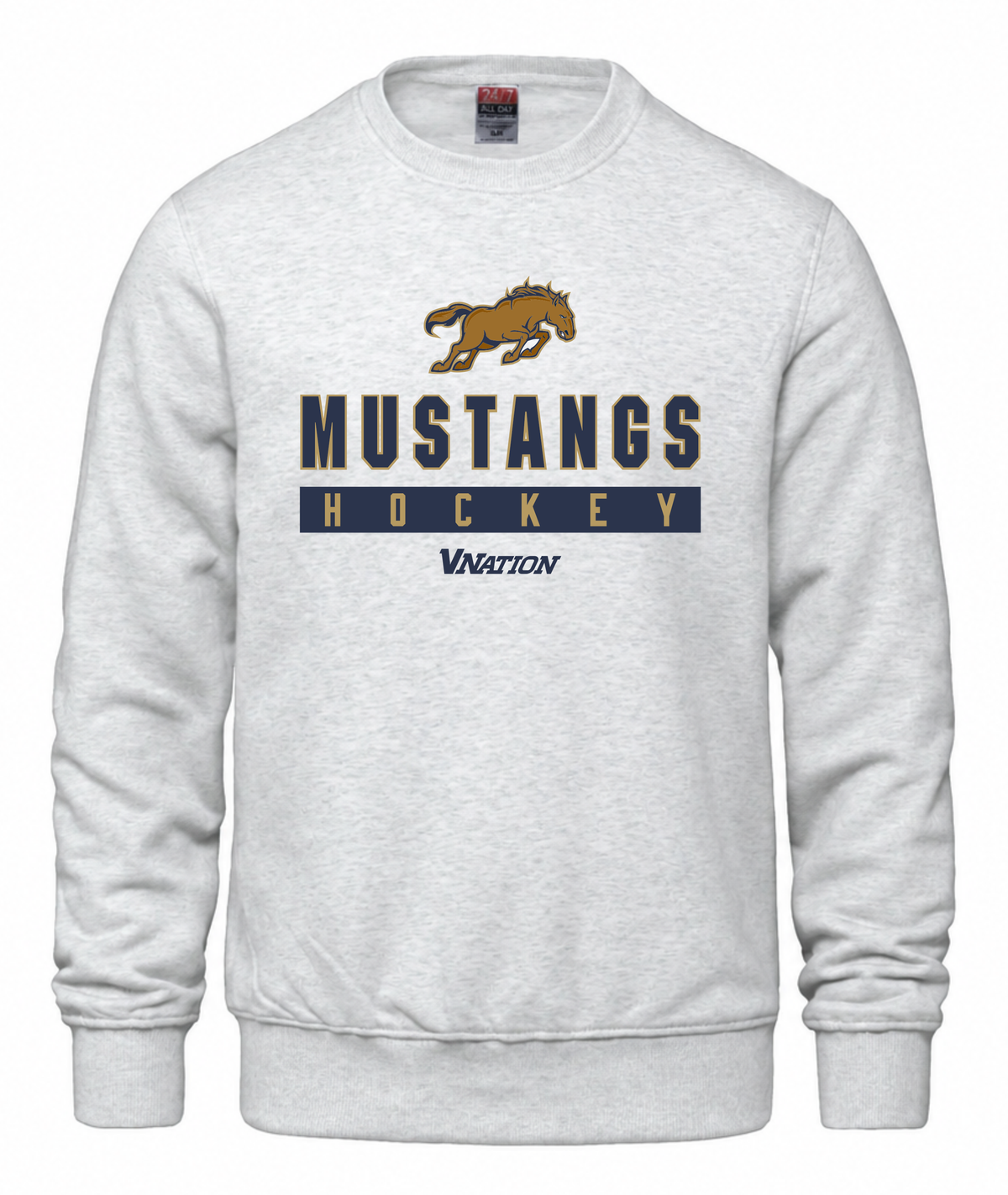 Crewneck Crew - MUSTANGS