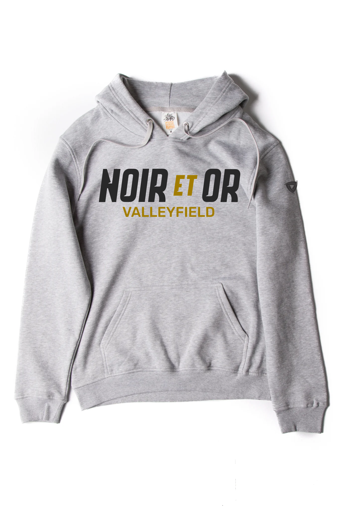 Hoodie Hero Noir et Or - Cegep de Valleyfield