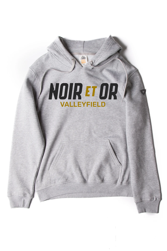 Hoodie Hero Noir et Or - Cegep de Valleyfield