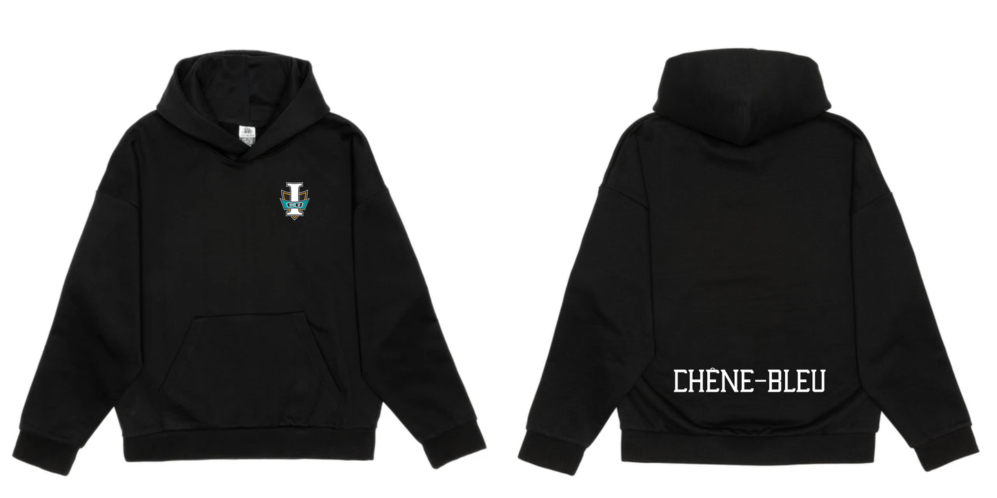 Hoodie Hero Heavy- Les Intrépides - Chêne Bleu
