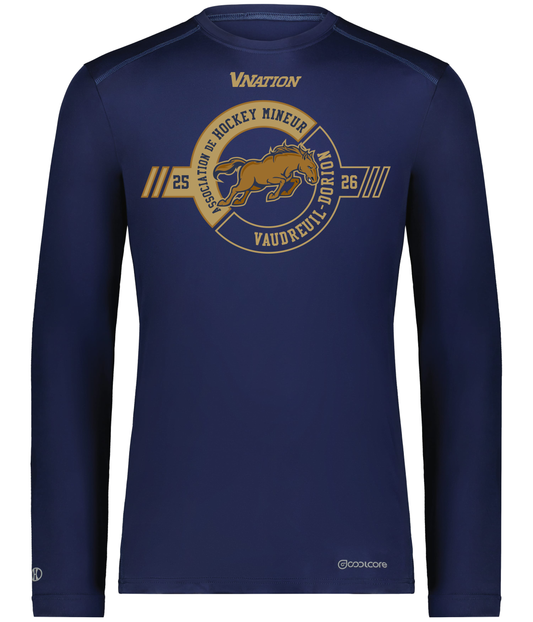 T-shirt Coolcore Manches LONGUES - MUSTANGS