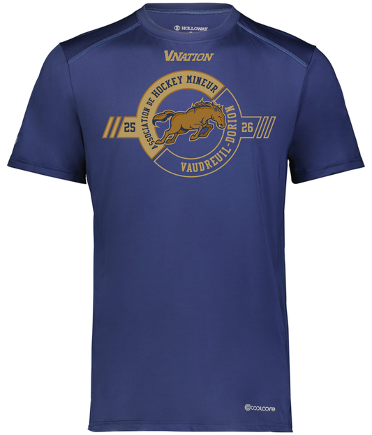 T-shirt Coolcore Manches courtes - MUSTANGS