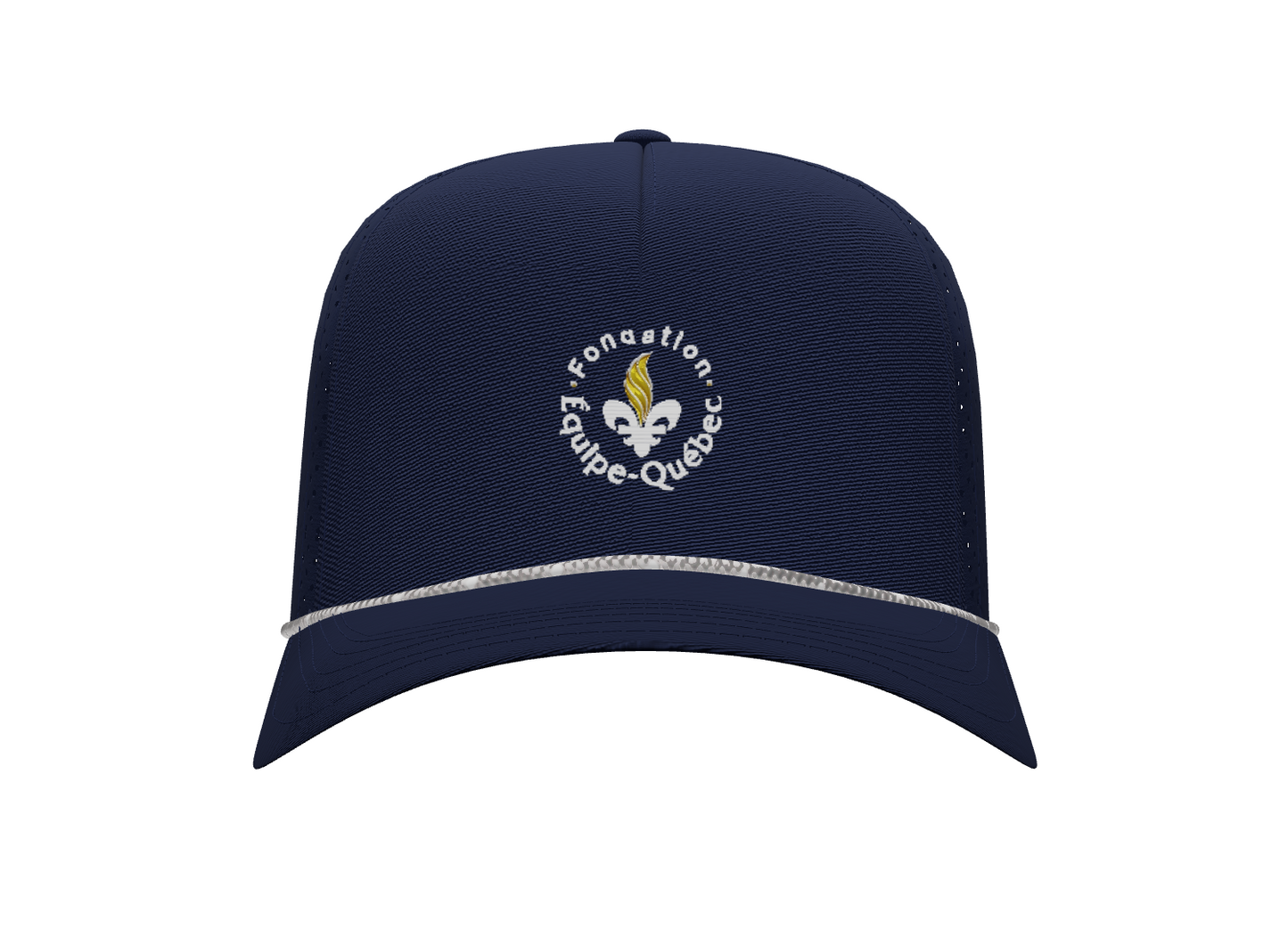 Casquette brodée p424 -Fondation équipe Quebec
