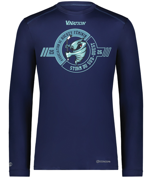 T-shirt Coolcore Manches LONGUES - STORM SUD-OUEST