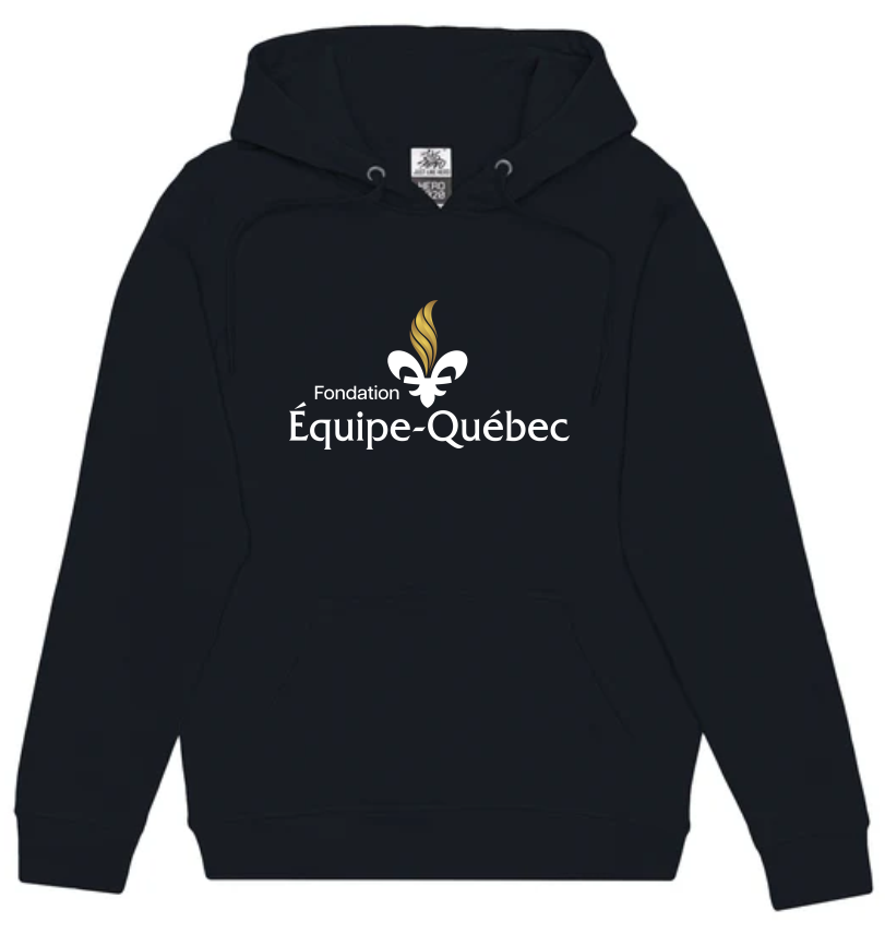 Hoodie Hero -Collection Prestige- Fondation équipe quebec