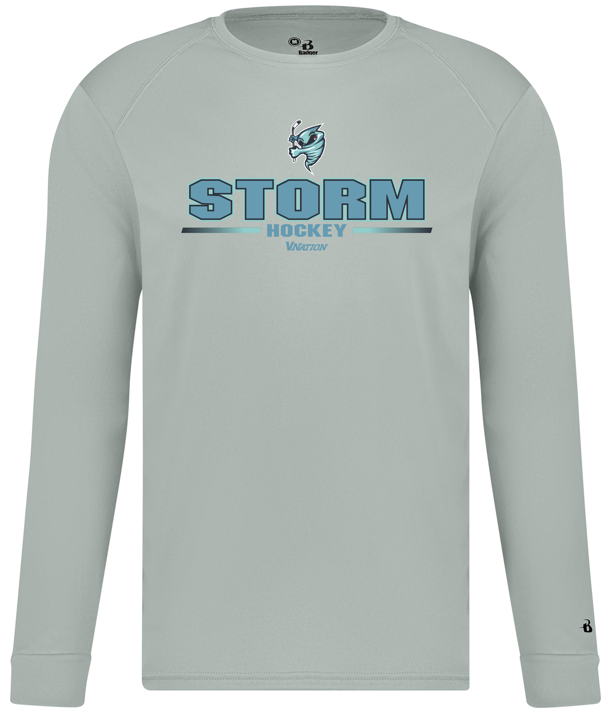 Manches longues B-core Badger-STORM