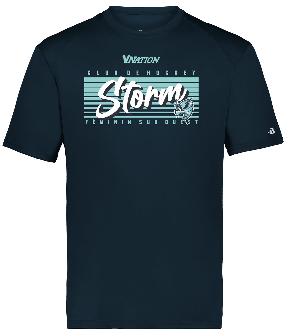 T-shirt B-core Badger- STORM