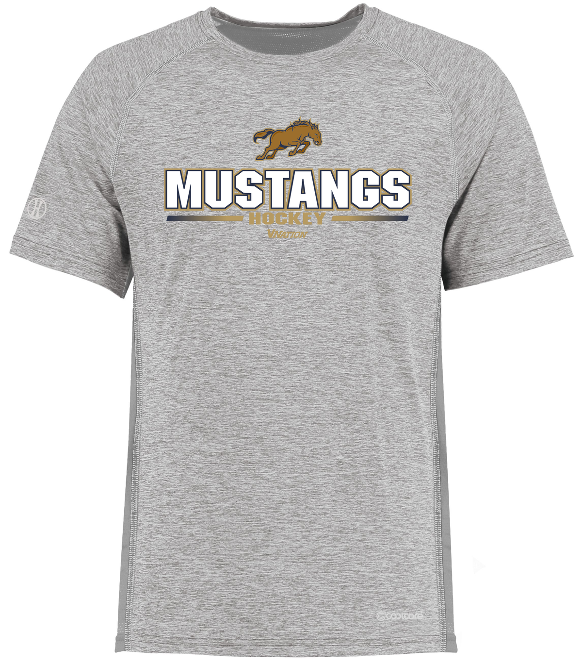T-shirt performance-momentum-MUSTANGS