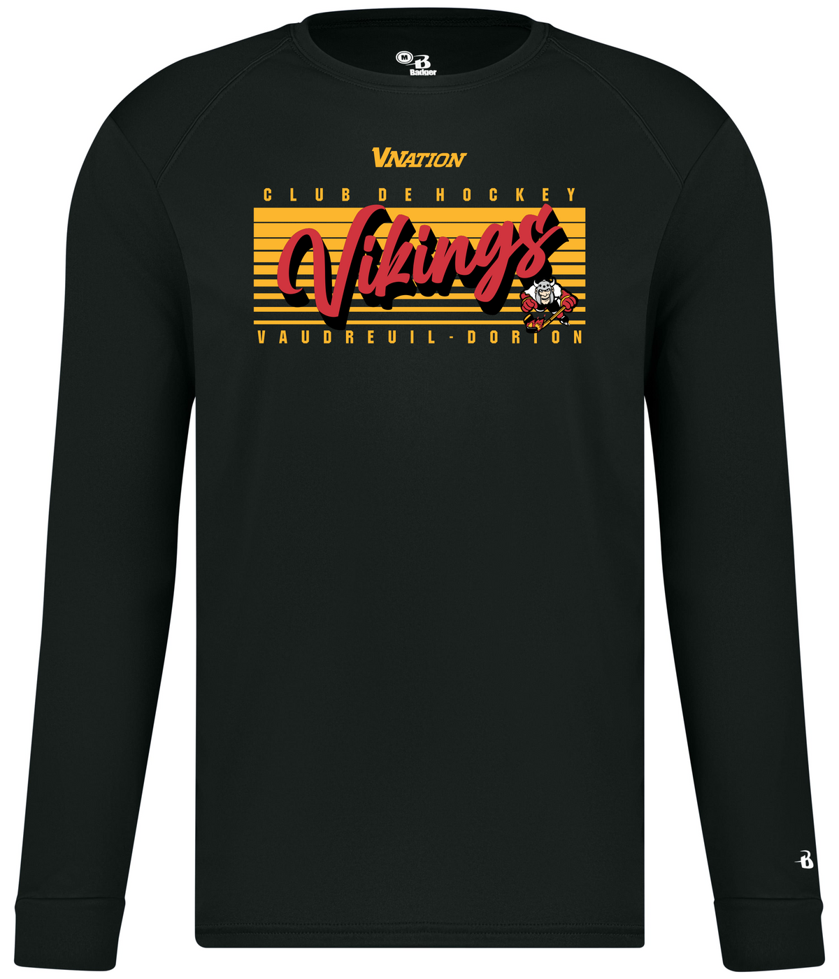 Manches longues B-core Badger-AHMVD