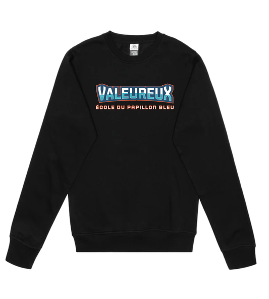 Crewneck Hero - Les Valeureux -Papillon-Bleu