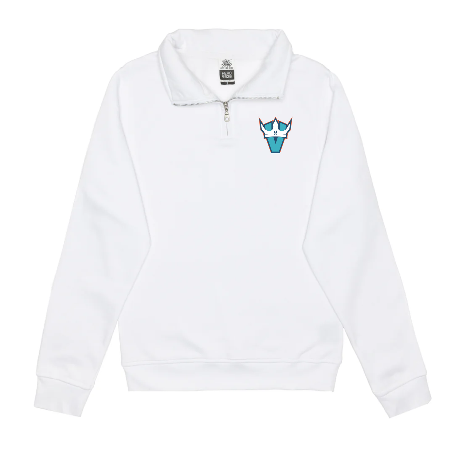 1/4 Zip Hero - Les Valeureux-Papillon-Bleu