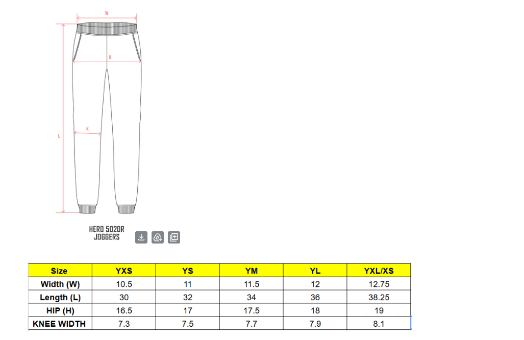 Jogger Just Like Hero -MUSTANGS