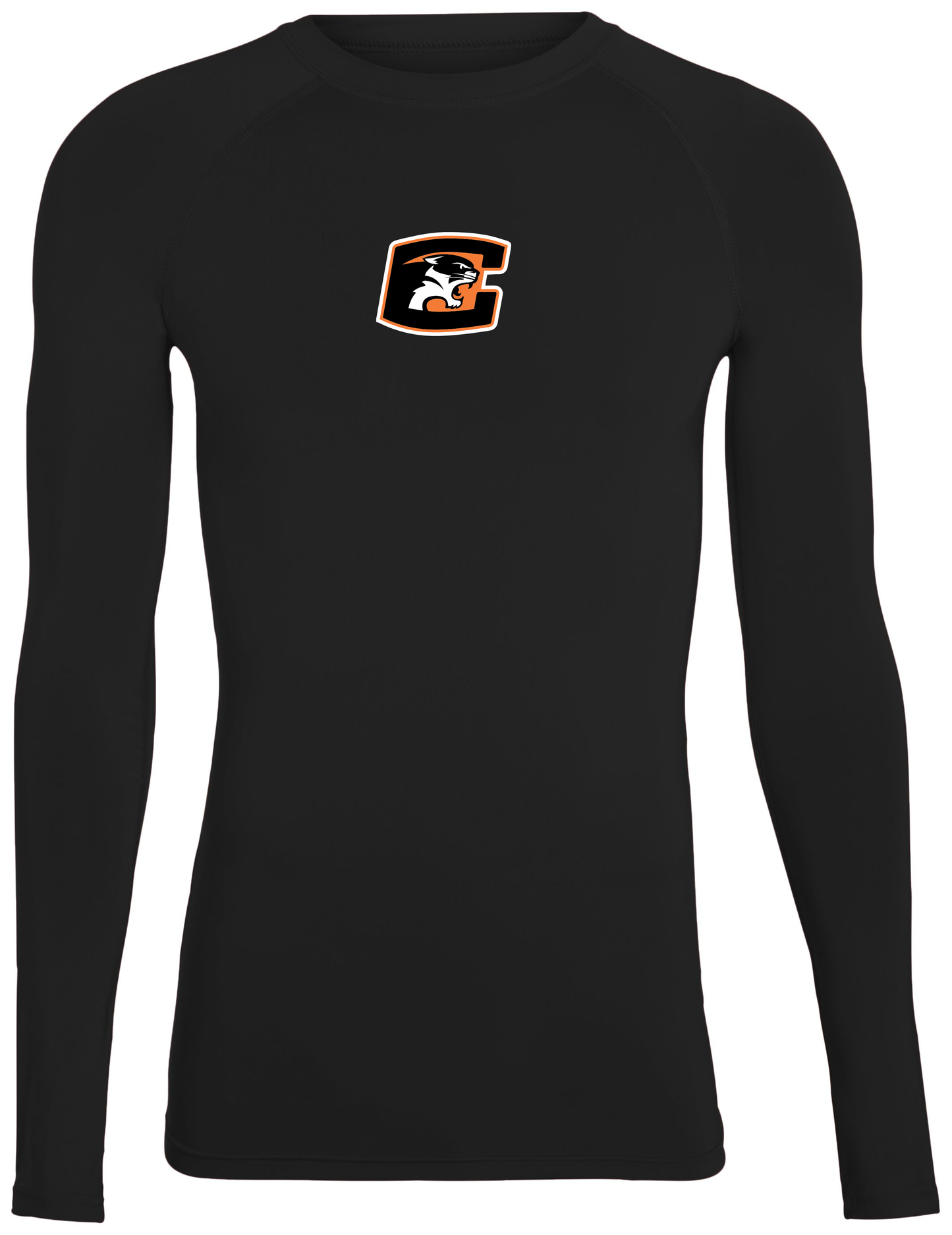 Chandail de compression noir - Cougars Soulanges