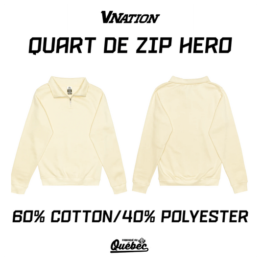 1/4 Zip Hero