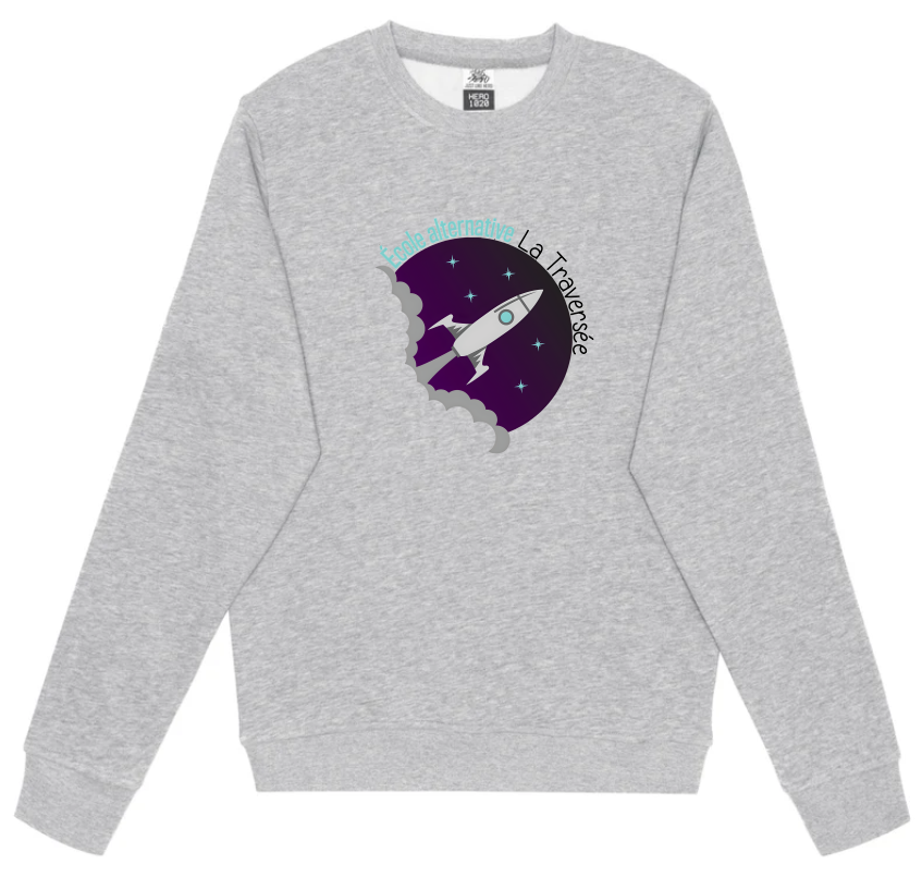Crewneck Hero -École alternative la traversée