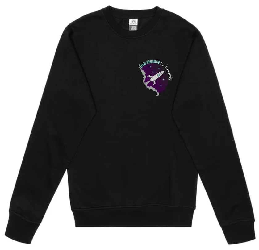 Crewneck Hero -École alternative la traversée